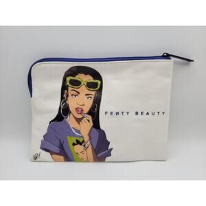 Fenty Beauty by Rihanna Cosmetic Makeup Canvas Bag Pouch